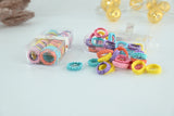 Little Rainbow Twist Hair Bands Set