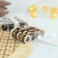 Neutral Earth Tones Soft Elastic Hair Ties Set