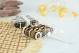 Neutral Earth Tones Soft Elastic Hair Ties Set