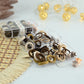 Neutral Earth Tones Soft Elastic Hair Ties Set