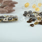 Premium Seamless Earth Tones Hair Ties Pouch