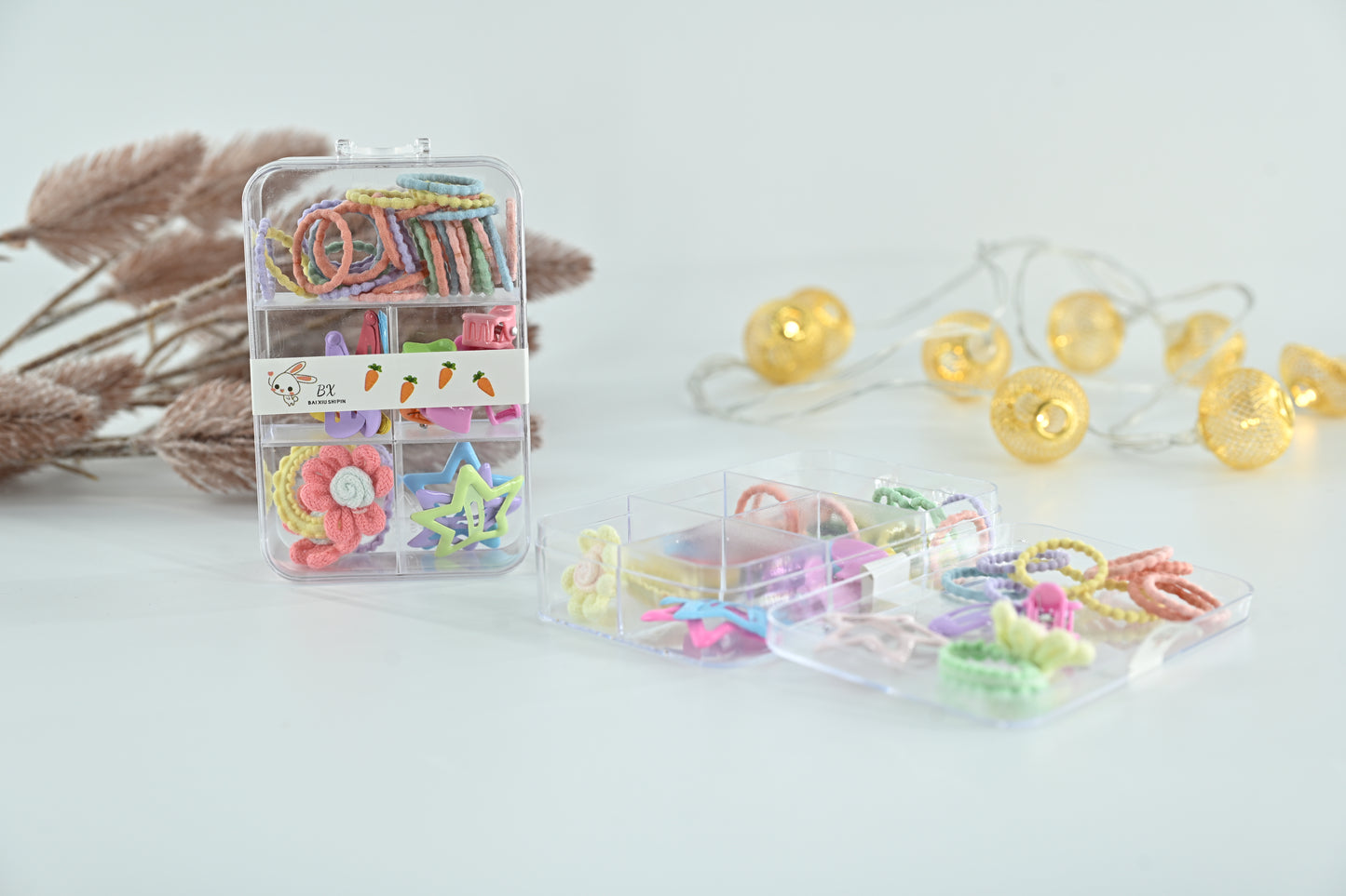 Girls Cute Hair Accessories Set – Colorful  Hair Bands Kit