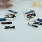Denim Vibes & Bunny Ears Hair Clip Set 3 pieces in one pack