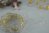 Garden Bloom Pearl  Enamel Flower Hair Band