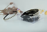 Lustrous Pearl Gold-Tone Elegance Headband