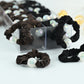 Lustrous Pearl & Ruched Silk-Feel Scrunchie Set (1 piece)