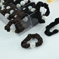 Lustrous Pearl & Ruched Silk-Feel Scrunchie Set (1 piece)
