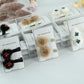 Furry Pom-Pom Cherry Alligator Clips (2-Pieces)