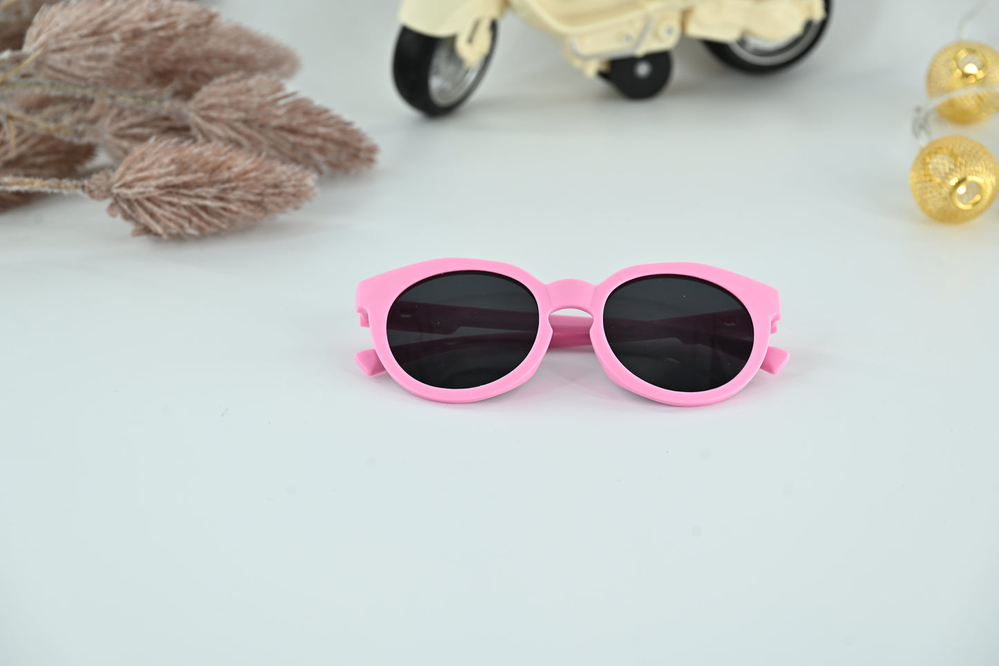 Kids Round Fashion  Sunglasses