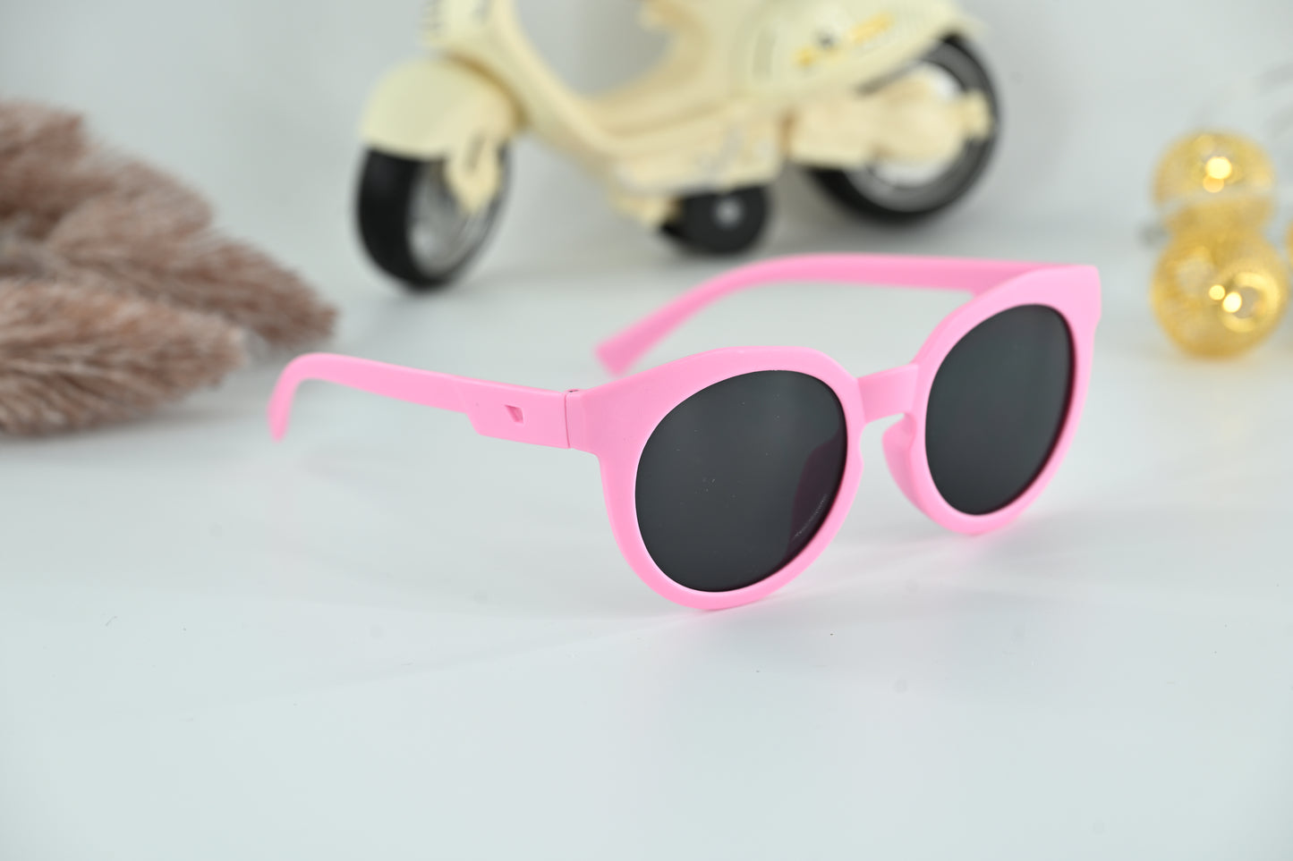 Kids Round Fashion  Sunglasses