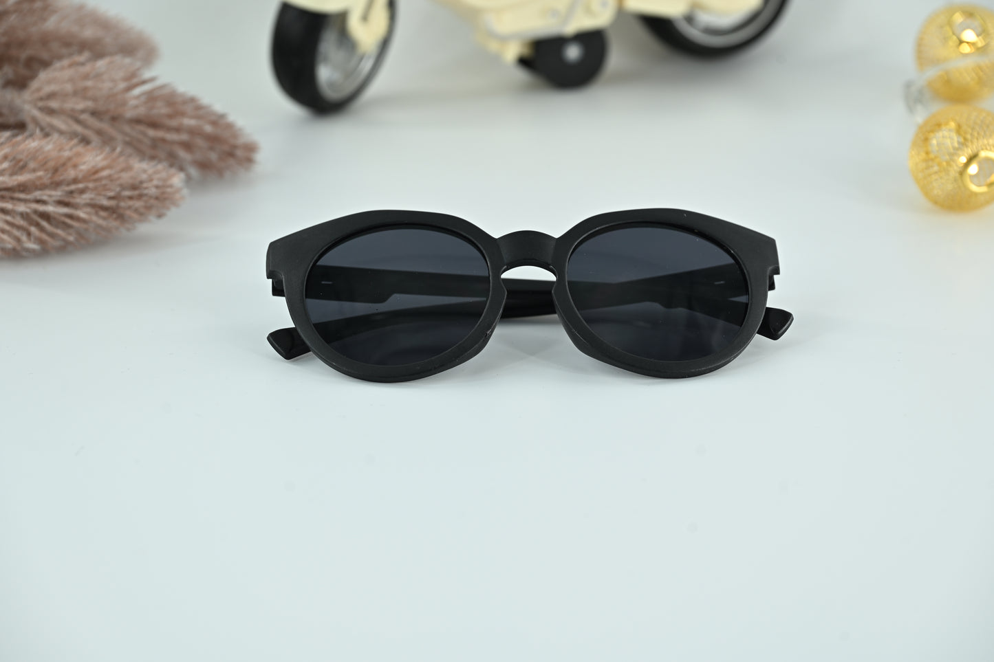 Kids Round Fashion  Sunglasses