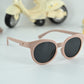 Kids Round Fashion  Sunglasses