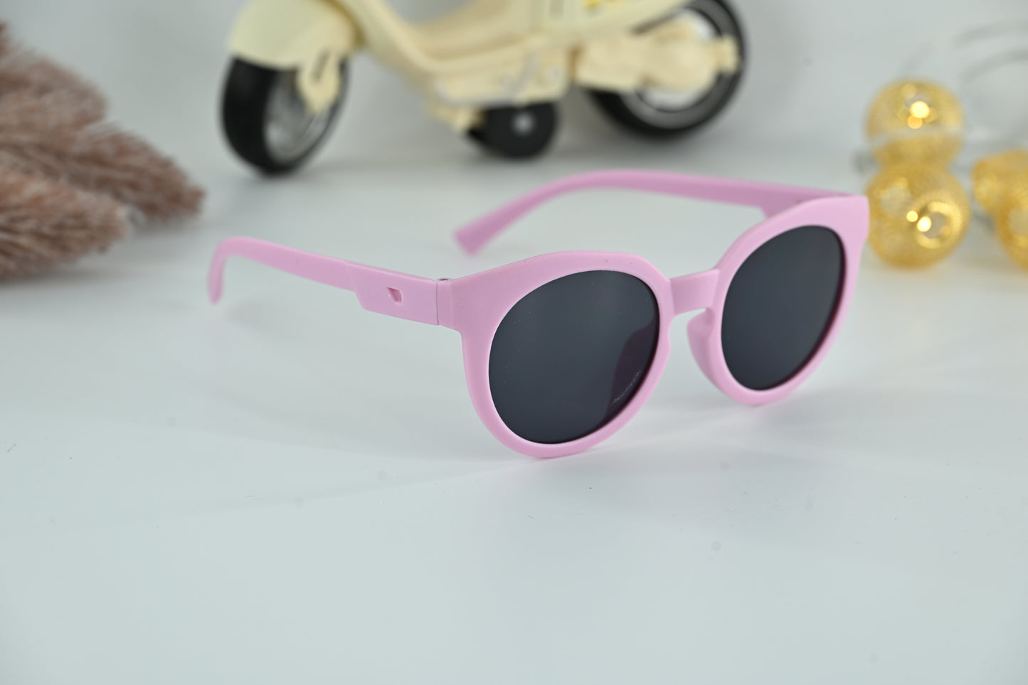 Kids Round Fashion  Sunglasses