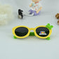 Kids Polarized Bow Decor Round Sunglasses