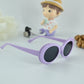 Trendy Kids Retro Oval Sunglasses