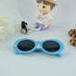Trendy Kids Retro Oval Sunglasses