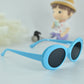 Trendy Kids Retro Oval Sunglasses