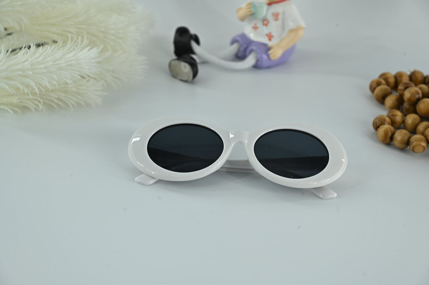 Trendy Kids Retro Oval Sunglasses