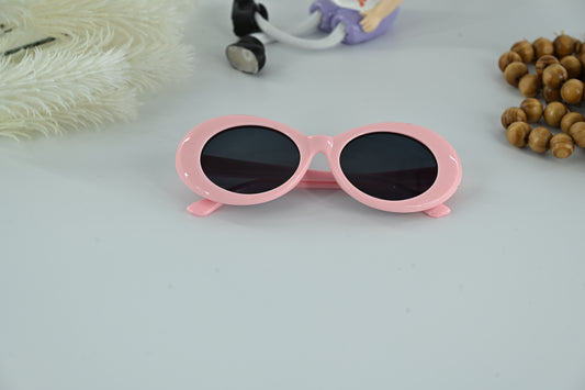 Trendy Kids Retro Oval Sunglasses