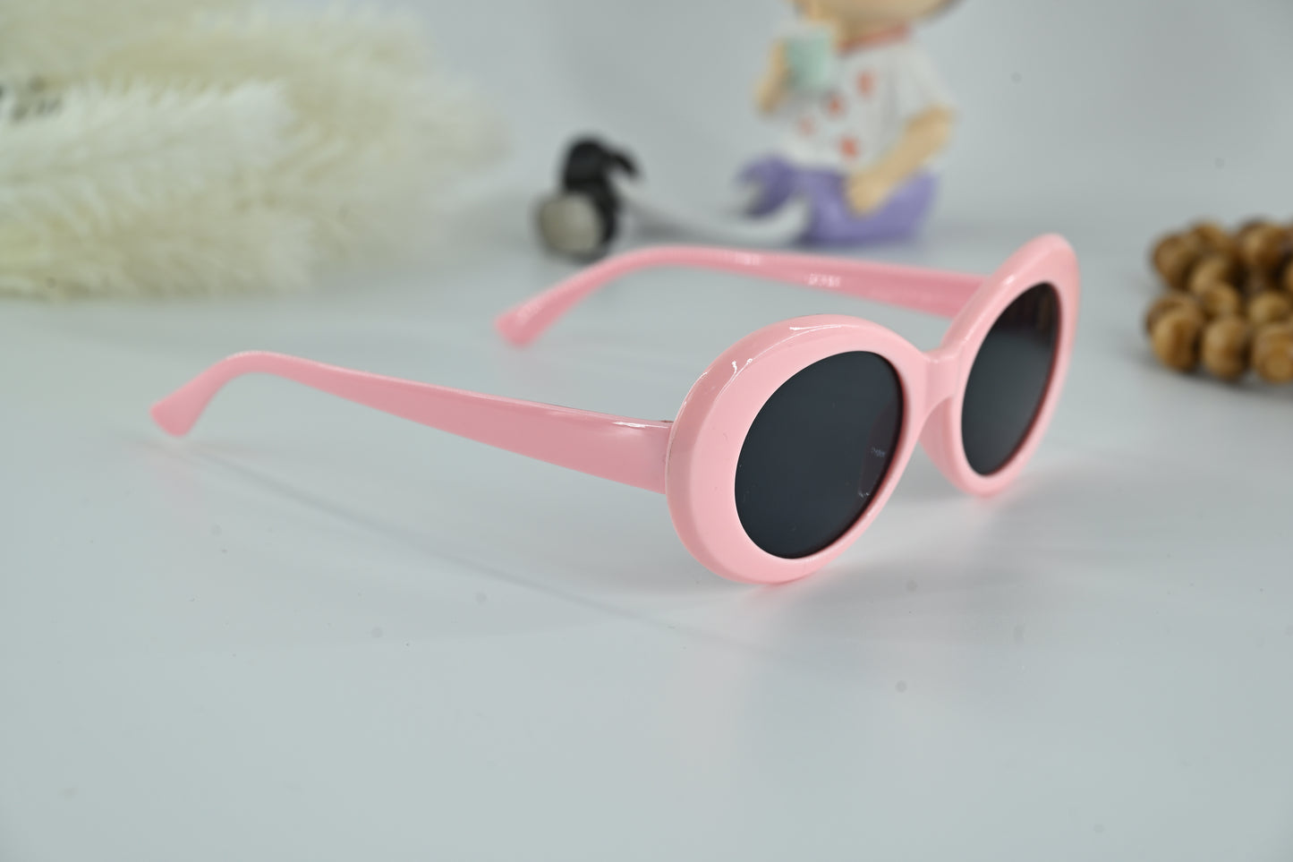 Trendy Kids Retro Oval Sunglasses