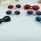 Trendy Kids Retro Oval Sunglasses