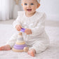 Baby Girl Elegant Pure  White Cotton Romper