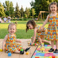 Cute Baby Girls Tiger Print Dress | Soft Rayon Sleeveless Summer Dress