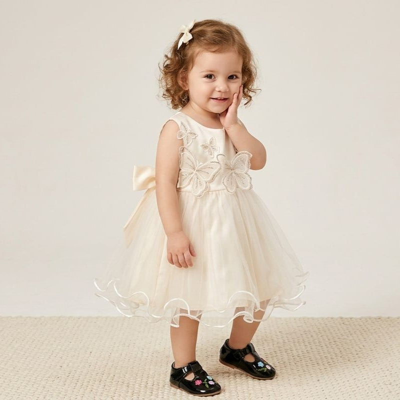 Baby Girls Butterfly Tulle Party Dress