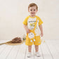 Boys Magic World Graphic T-Shirt & Shorts Set with Mini Bag