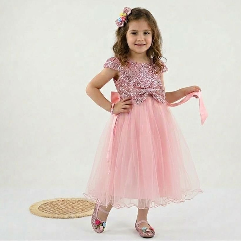 Baby Girl Sequin Tulle Party Dress