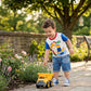 Boys Excavator Dino Graphic T-Shirt & Denim Shorts Set