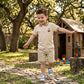 Boys Teddy Polo T-Shirt & Shorts Set