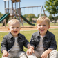 Urban Dash Denim Jacket Set Blue – Boys Party Wear