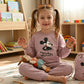 Doll's  Pink Mickey Mouse Suit Top and Pants with Bag