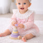 Baby Girl Lace Collar Cotton Romper Summer